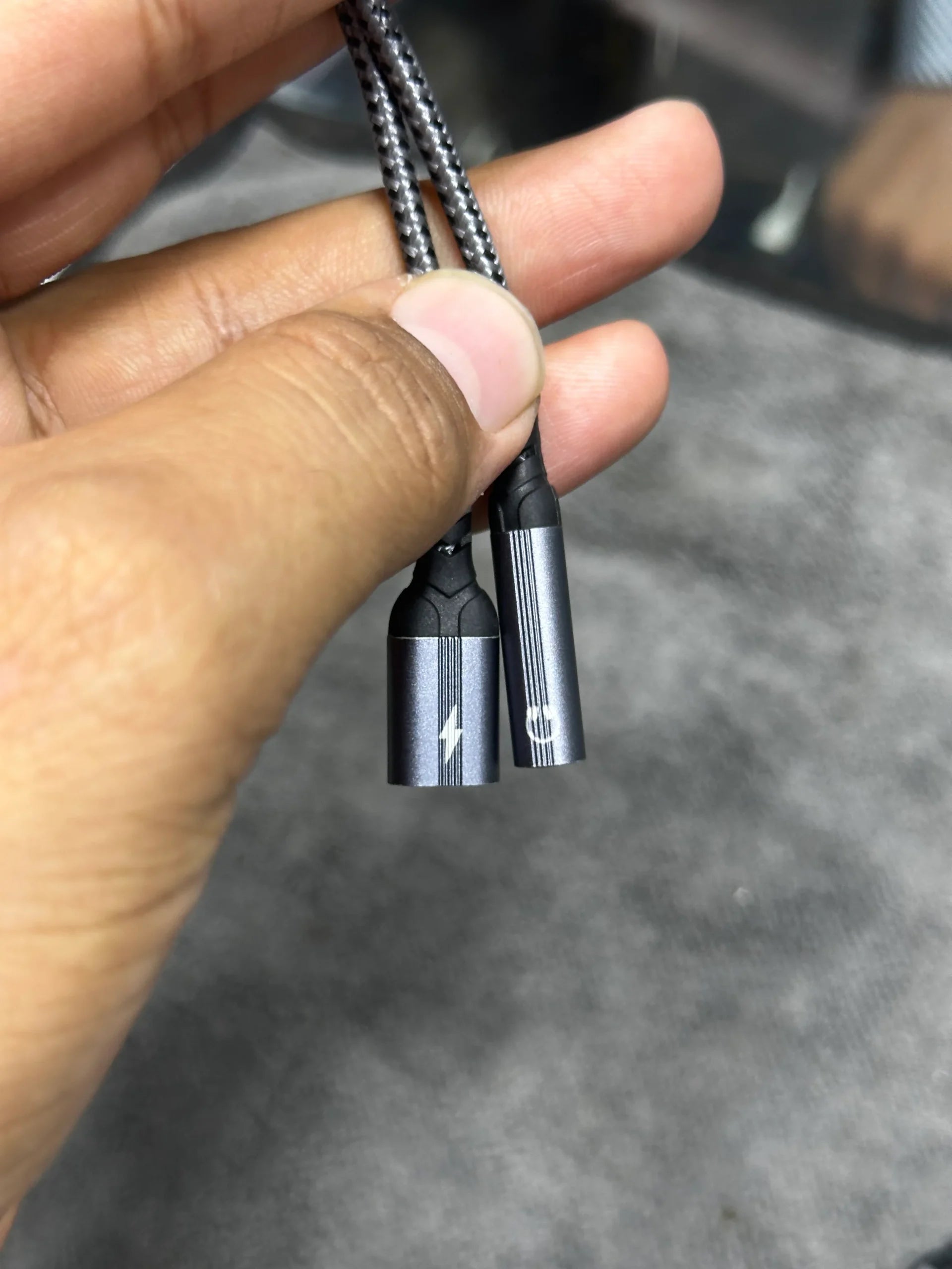 Baseus Type-C to 3.5mm & Type-C Connector Adapter