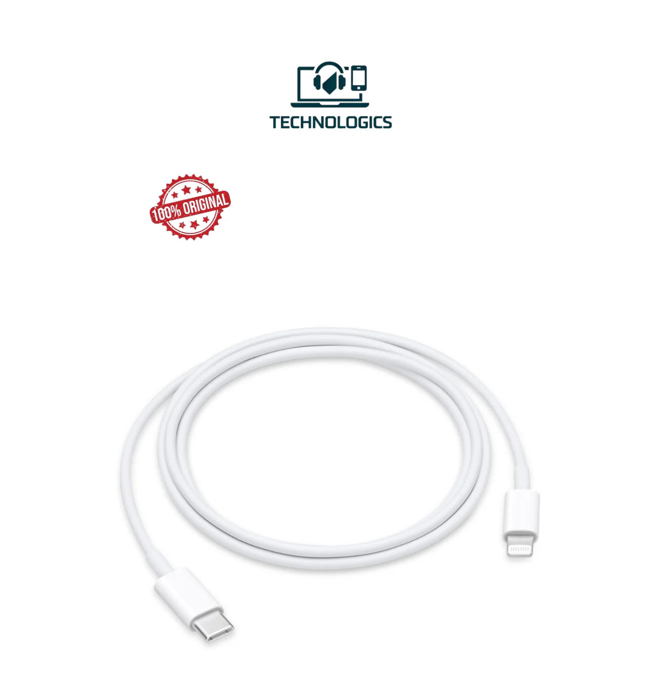 Apple Original 20W USB-C Power Adapter with Type-C to Lightning Cable