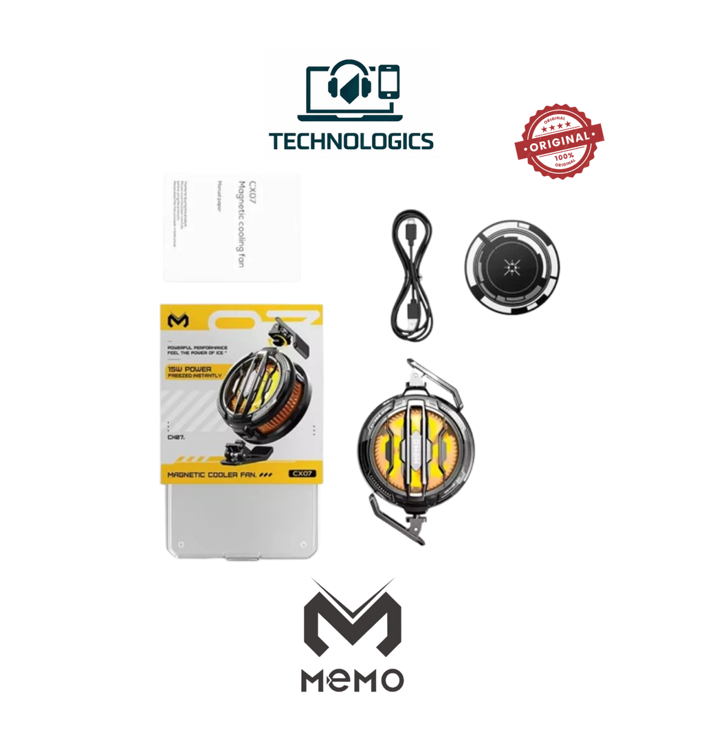 MEMO CX07 Phone Cooler Cooling Fan For Phone Radiator Phone Cooler For Gaming