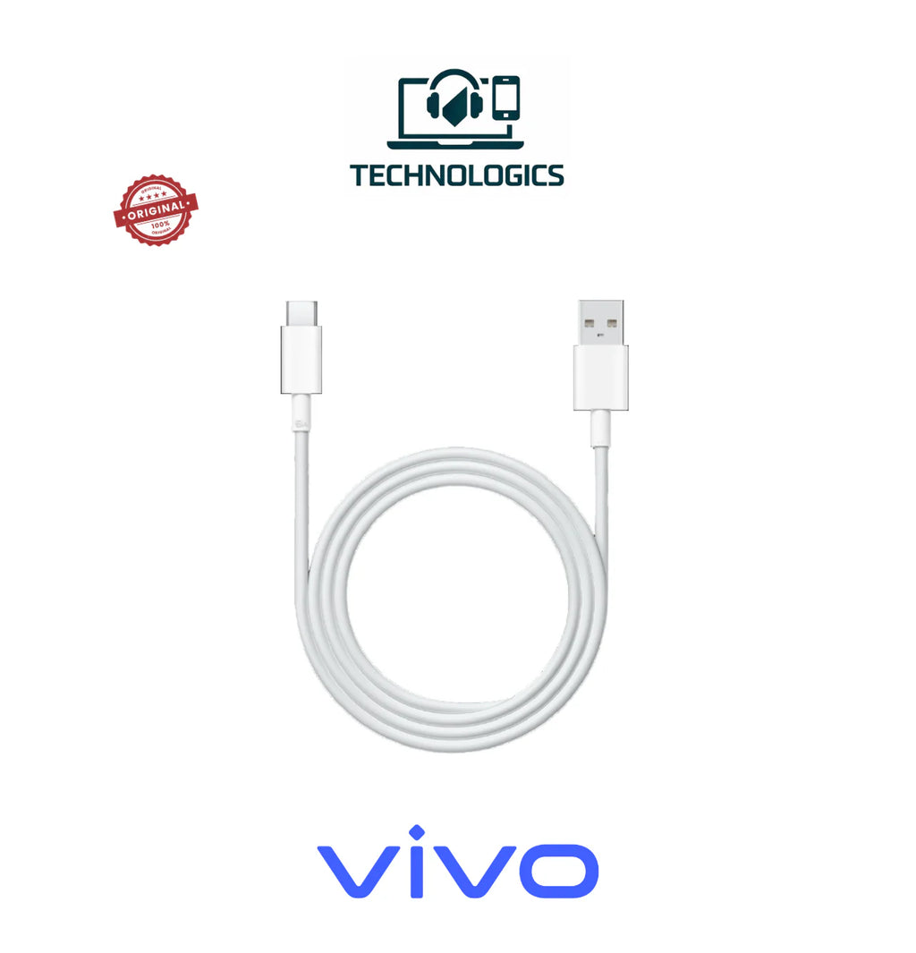 Original Vivo 8A Type-A to Type-C Cable – 120W Super Fast Flash Charge Support q