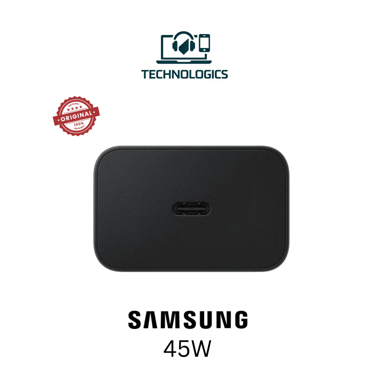 Samsung 45W Super Fast Charging Adapter – Original Type-C PD Charger