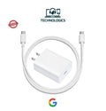 Original Google Pixel 30W USB-C Power Adapter with Type-C Cable