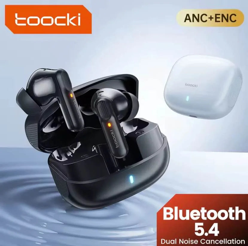 Toocki XX03 TWS Wireless Earbuds – Bluetooth Earphones with Charging Case & Smart Touch Controls