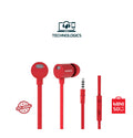 MINISO Red Metallic In-Ear Earphones